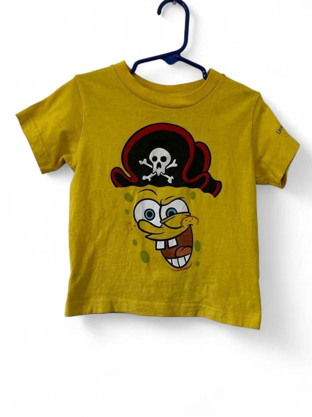 Toddler 3T Short Sleeve Universal Studios SpongeBob SquarePants Graphic Tee